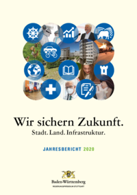 Vorschaubild: Jahresbericht 2020 „Wir sichern Zukunft. Stadt. Land. Infrastruktur.“