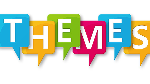 Bild zeigt das Wort "Themes" Bild zeigt das Wort "Themes"
